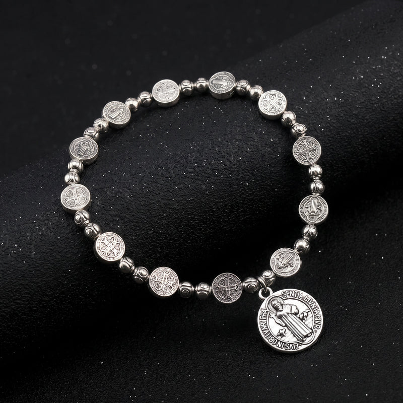 The Saint Benedict Pendant Bracelet